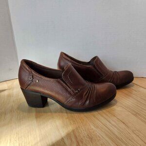 Earth‎ Spirit Brown Leather Shoes Womens Size 6